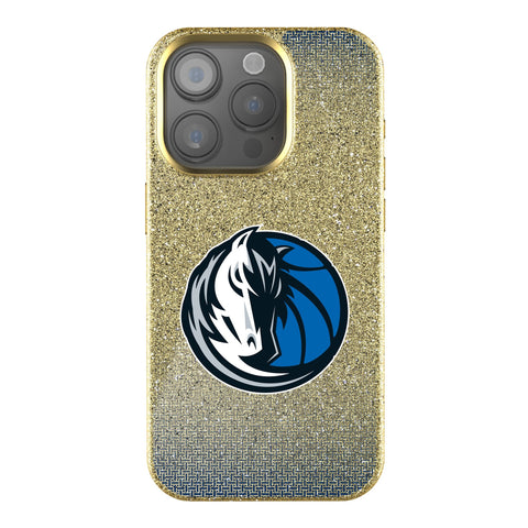 Dallas Mavericks Linen Bling Phone Case for Apple iPhone