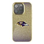 Baltimore Ravens Linen Bling Phone Case for Apple iPhone