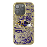 Baltimore Ravens Paisley Bling Phone Case-0