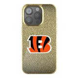 Cincinnati Bengals Linen Bling Phone Case for Apple iPhone