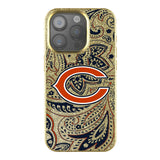 Chicago Bears Paisley Bling Phone Case-0