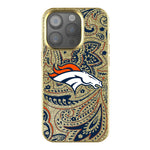 Denver Broncos Paisley Bling Phone Case-0