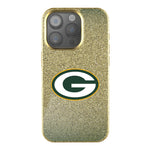 Green Bay Packers Linen Bling Phone Case for Apple iPhone