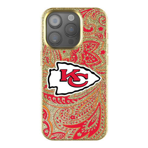 Kansas City Chiefs Paisley Bling Phone Case