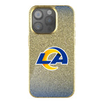 Los Angeles Rams Linen Bling Phone Case for Apple iPhone