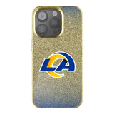 Los Angeles Rams Linen Bling Phone Case for Apple iPhone