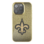 New Orleans Saints Linen Bling Phone Case for Apple iPhone