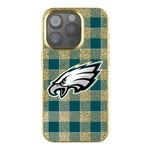 Philadelphia Eagles Plaid Bling Phone Case-0