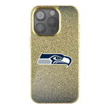 Seattle Seahawks Linen Bling Phone Case for Apple iPhone