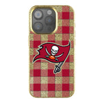 Tampa Bay Buccaneers Plaid Bling Phone Case