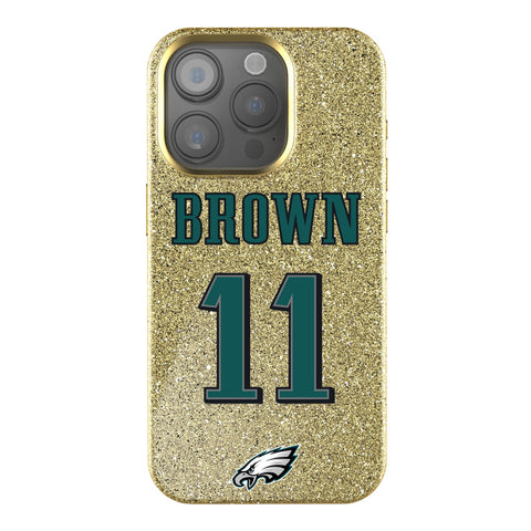 A.J. Brown Philadelphia Eagles 11 Ready Bling Phone Case