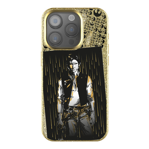 Star Wars Han Solo Portrait Bling Phone Case