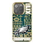 Philadelphia Eagles 2025 Super Bowl Bling Phone Case for Apple iPhone