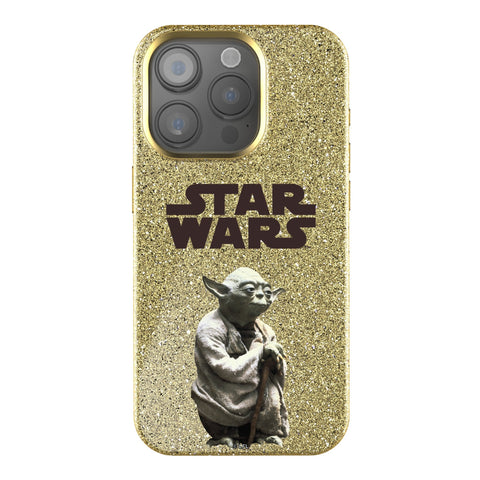 Star Wars Yoda Color Block Bling Phone Case