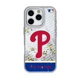Philadelphia Phillies Personalized EndZone Plus Glitter Phone Case for Apple iPhone