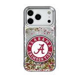 University of Alabama Crimson Tide Confetti Glitter Phone Case for Apple iPhone 17 Series