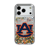 University of Auburn Tigers Confetti Glitter Phone Case for Apple iPhone 17 Series
