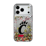University of Cincinnati Bearcats Confetti Glitter Phone Case for Apple iPhone 17 Series