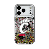 University of Cincinnati Bearcats Paisley Glitter Phone Case for Apple iPhone 17 Series