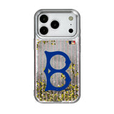 Brooklyn Dodgers 1949-1957 - Cooperstown Collection Pinstripe Glitter Phone Case for Apple iPhone 17 Series