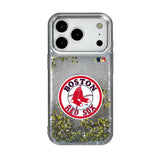 Boston Red Sox 1976-2008 - Cooperstown Collection Linen Glitter Phone Case for Apple iPhone 17 Series
