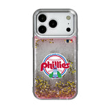 Philadelphia Phillies 1984-1991 - Cooperstown Collection Linen Glitter Phone Case for Apple iPhone 17 Series