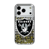 Las Vegas Raiders Brick Wall Glitter Phone Case for Apple iPhone 17 Series