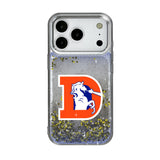 Denver Broncos 1993-1996 Historic Collection Linen Glitter Phone Case for Apple iPhone 17 Series