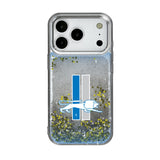 Detroit Lions Retro Linen Glitter Phone Case for Apple iPhone 17 Series