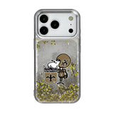 New Orleans Saints Historic Collection Linen Glitter Phone Case for Apple iPhone 17 Series