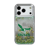 Philadelphia Eagles 1973-1995 Historic Collection Linen Glitter Phone Case for Apple iPhone 17 Series