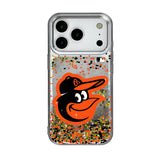 Baltimore Orioles Confetti Glitter Phone Case for Apple iPhone 17 Series