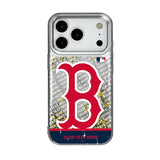 Boston Red Sox Personalized EndZone Plus Glitter Phone Case for Apple iPhone 17 Series