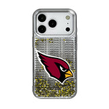 Arizona Cardinals Text Backdrop Glitter Phone Case for Apple iPhone 17 Series