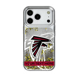 Atlanta Falcons Personalized Tilt Glitter Phone Case for Apple iPhone 17 Series