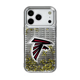 Atlanta Falcons Text Backdrop Glitter Phone Case for Apple iPhone 17 Series