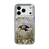 Baltimore Ravens Confetti Glitter Phone Case for Apple iPhone 17 Series