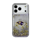 Baltimore Ravens Linen Glitter Phone Case for Apple iPhone 17 Series