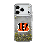 Cincinnati Bengals Linen Glitter Phone Case for Apple iPhone 17 Series