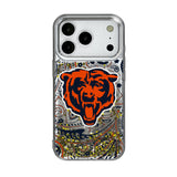 Chicago Bears Paisley Glitter Phone Case for Apple iPhone 17 Series