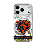 Chicago Bears Personalized Tilt Glitter Phone Case for Apple iPhone 17 Series