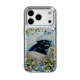 Carolina Panthers Confetti Glitter Phone Case for Apple iPhone 17 Series