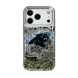 Carolina Panthers Paisley Glitter Phone Case for Apple iPhone 17 Series