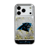 Carolina Panthers Personalized EndZone Plus Glitter Phone Case for Apple iPhone 17 Series