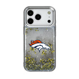 Denver Broncos Linen Glitter Phone Case for Apple iPhone 17 Series