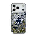 Dallas Cowboys Paisley Glitter Phone Case for Apple iPhone 17 Series