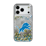 Detroit Lions Confetti Glitter Phone Case for Apple iPhone 17 Series