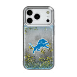 Detroit Lions Linen Glitter Phone Case for Apple iPhone 17 Series