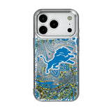 Detroit Lions Paisley Glitter Phone Case for Apple iPhone 17 Series