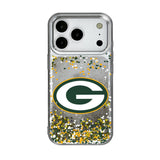Green Bay Packers Confetti Glitter Phone Case for Apple iPhone 17 Series